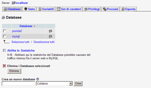 Installare Joomla in locale con EasyPHP 