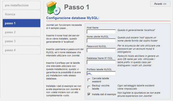 Installare Joomla in locale con EasyPHP