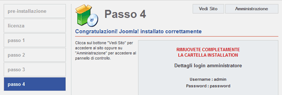 Installare Joomla in locale con EasyPHP