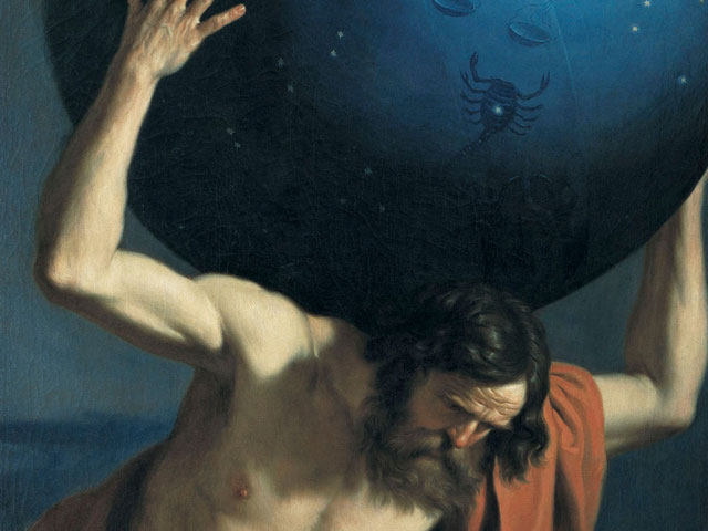Guercino: Atlante