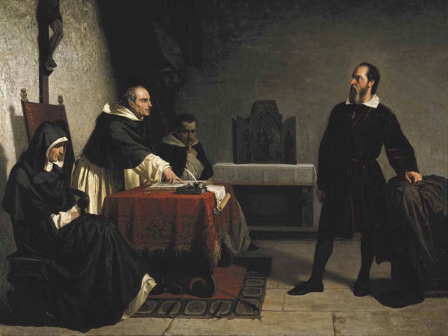 Cristiano Banti: Galileo davanti all'Inquisizione
