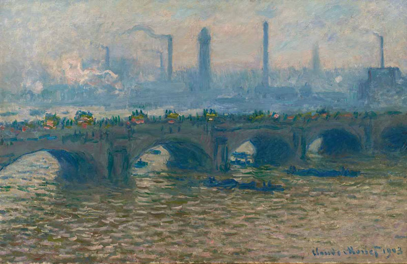 Claude Monet: Il ponte di Waterloo