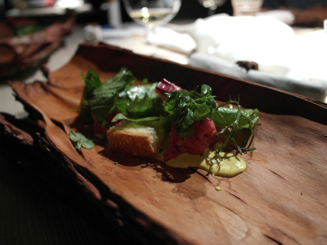 Le Calandre, battuta di vacchetta piemontese