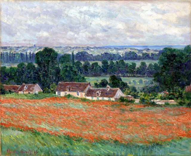 Claude Monet: Field of Poppies, Giverny