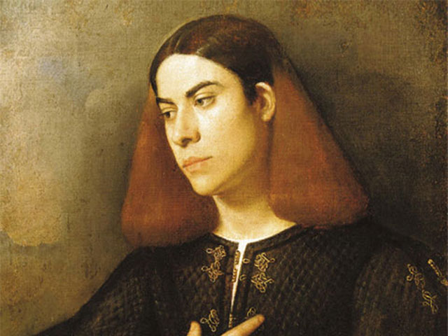 Giorgione: ritratto di giovane